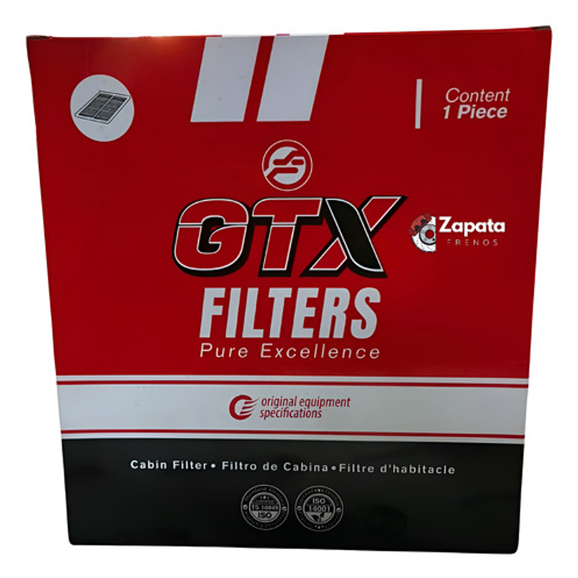 Filtro Polen Ford Ranger 2.0/2.5/3.2 2007-2025 1