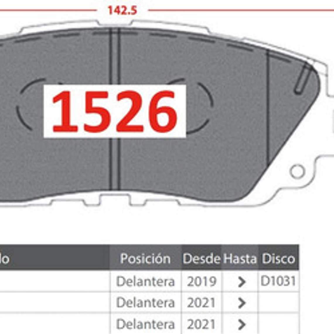 Pastillas De Freno Delanteras Toyota Corolla Cross 2021+ 2