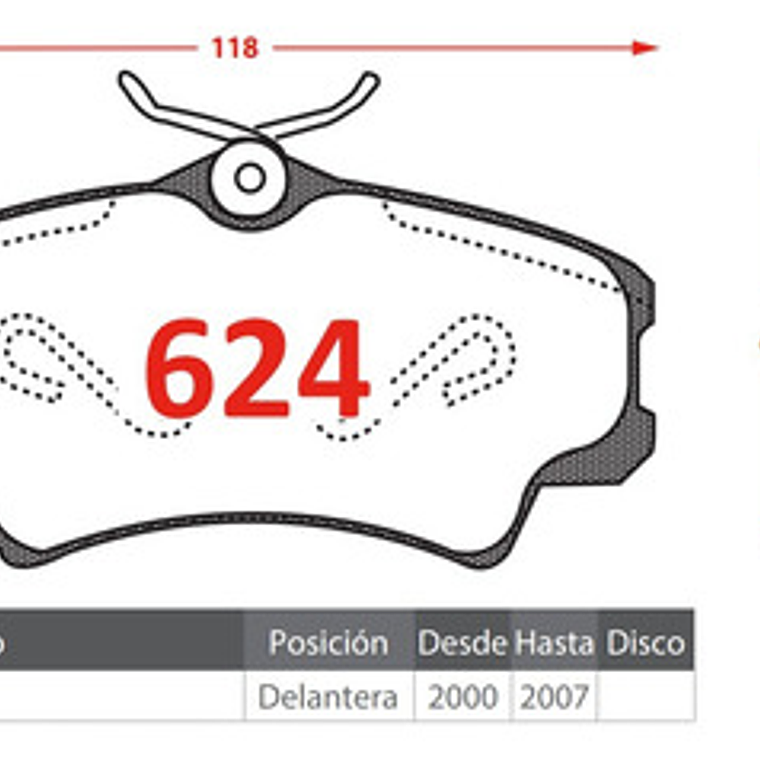 Pastillas De Frenos Delanteras Honda Civic 2000-2007 2