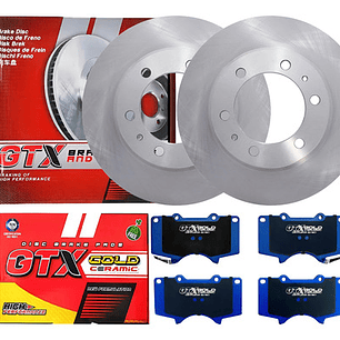 Discos Freno Delantero + Pastillas Toyota 4 Runner 2003-2010