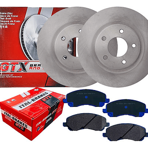 Discos Freno Con Pastillas Para Dodge Caliber 2006 2013