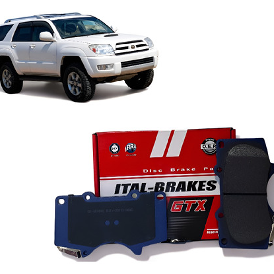 Pastillas Freno Delanteras Para 4 Runner 4 Y 5ta Gen (2003-) 1