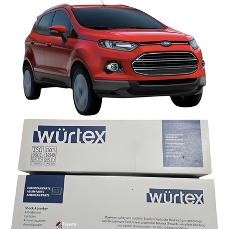 Par De Amortiguadores Delanteros Ford Ecosport 2013 2020 1