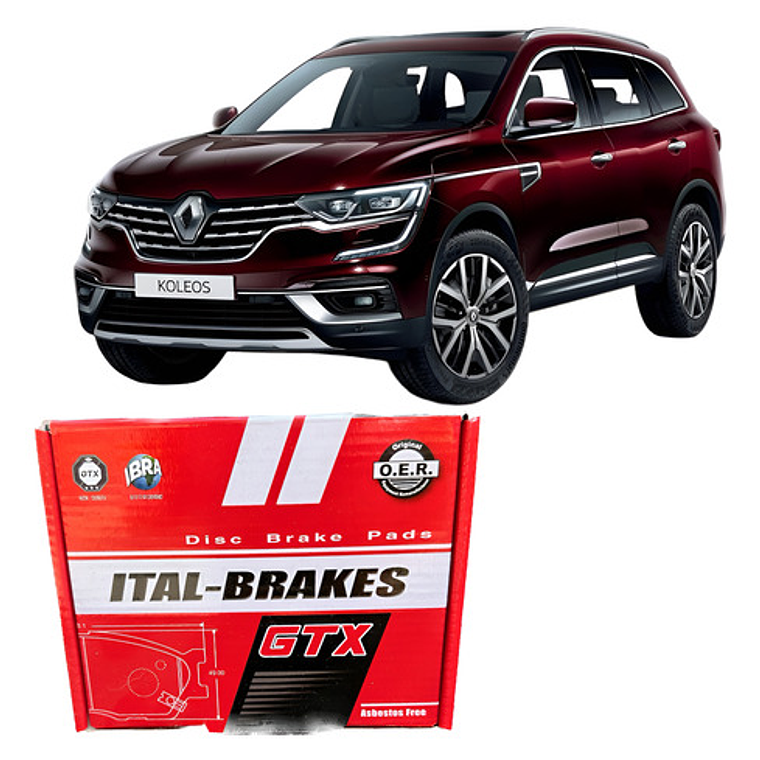 Pastillas De Frenos Trasera Renault Koleos 2.0-2.5 2008-2019 1