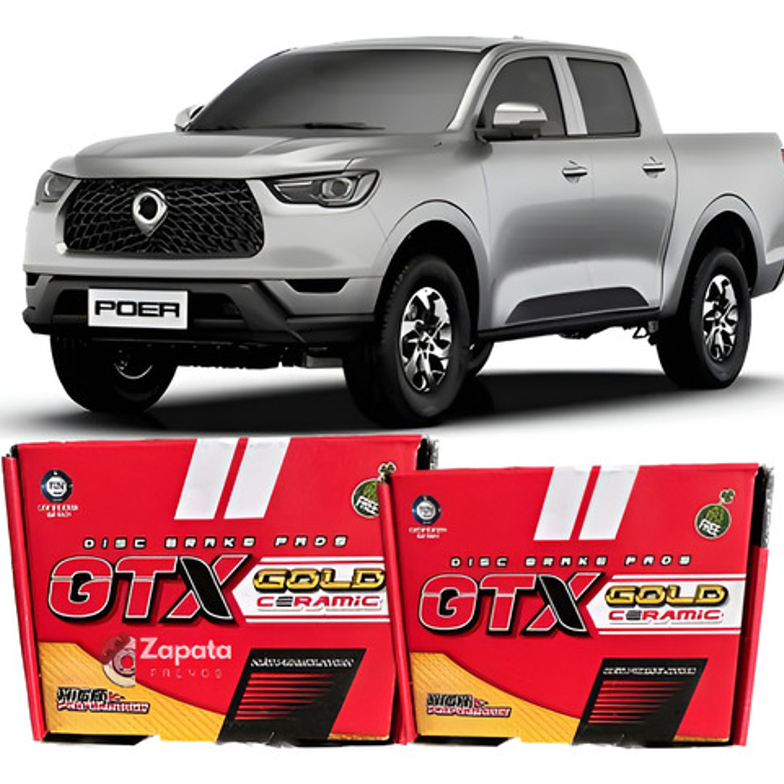 Pastillas De Freno Tras + Del Great Wall Poer 2.0 2020-2024 1