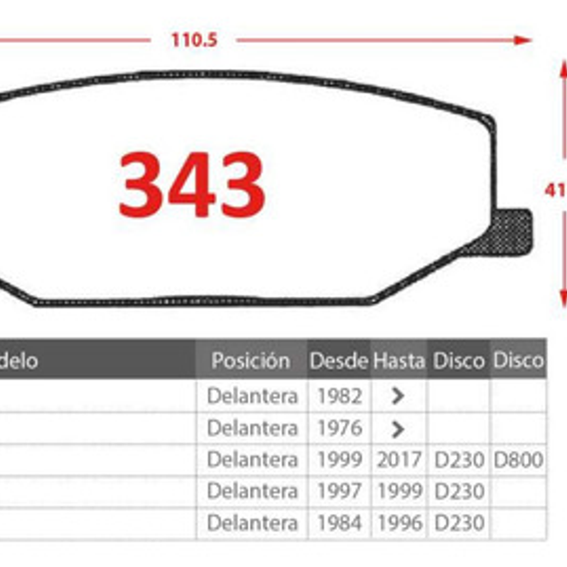 Pastillas De Freno Delantera Gtx - Suzuki Jimny 1999-2017 2