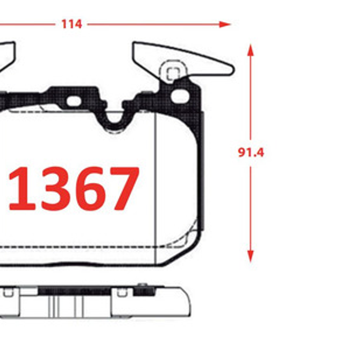 Pastillas Freno Delanteras Nibk - Bmw 135-140 Año 2010+ 2