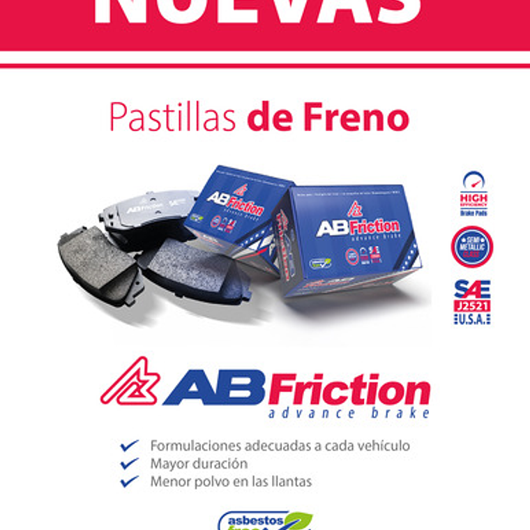 Pastillas Freno Delanteras Ab Para Mg3 Año 2011- 4