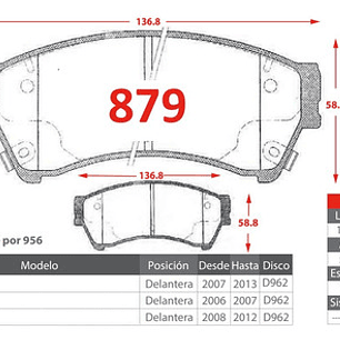 Pastillas De Frenos Delanteras Mazda 6 2006-2013