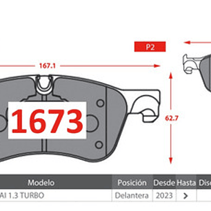 Pastillas Frenos Delanteras Cerámica Nissan Qashqai 2021 +