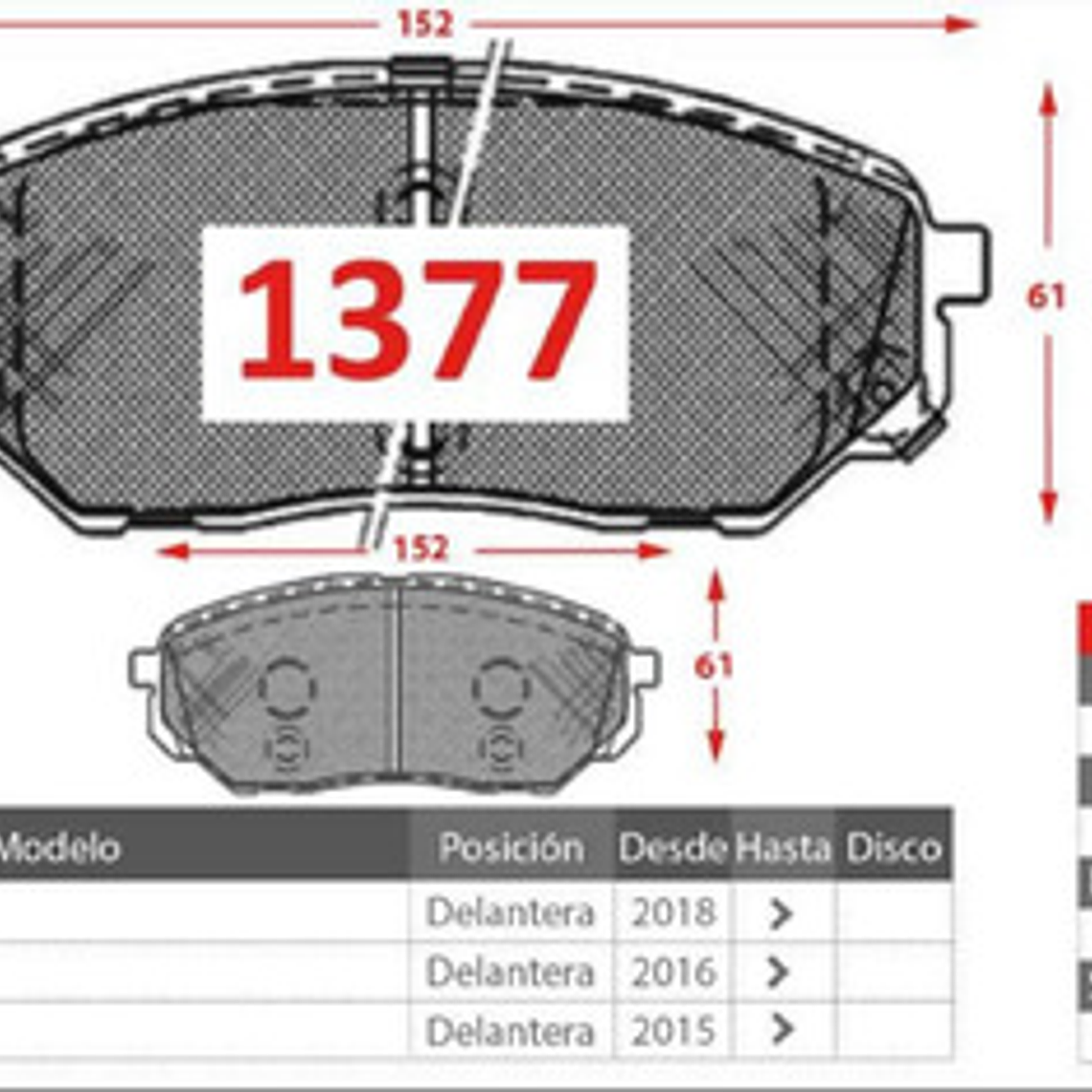 Discos Freno + Pastillas Cerámica Kia Sorento 2015 2021 5