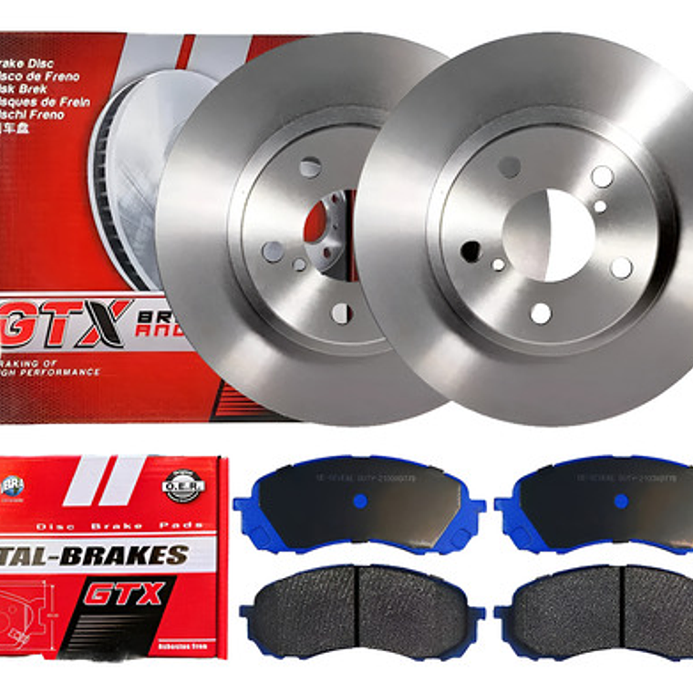 Discos Freno Delanteros + Pastilla Subaru Impreza 2000 2012 1