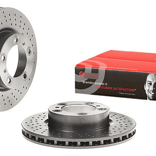 Discos Freno Delanteros Brembo Porsche Boxster 2012 +