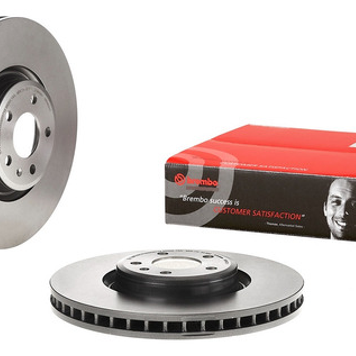 Discos De Freno Delanteros Brembo Audi Q7 Año 2015 + 1