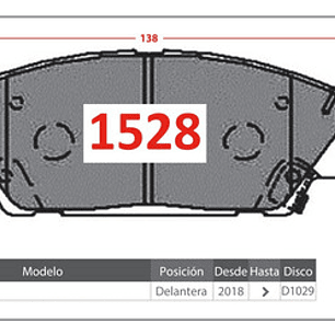 Pastillas Freno Delanteras Nibk Para Mazda 3 Año 2019+