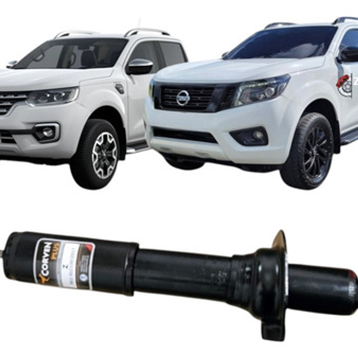 Par Amortiguadores Delanteros Nissan Np300 2016 2018 1