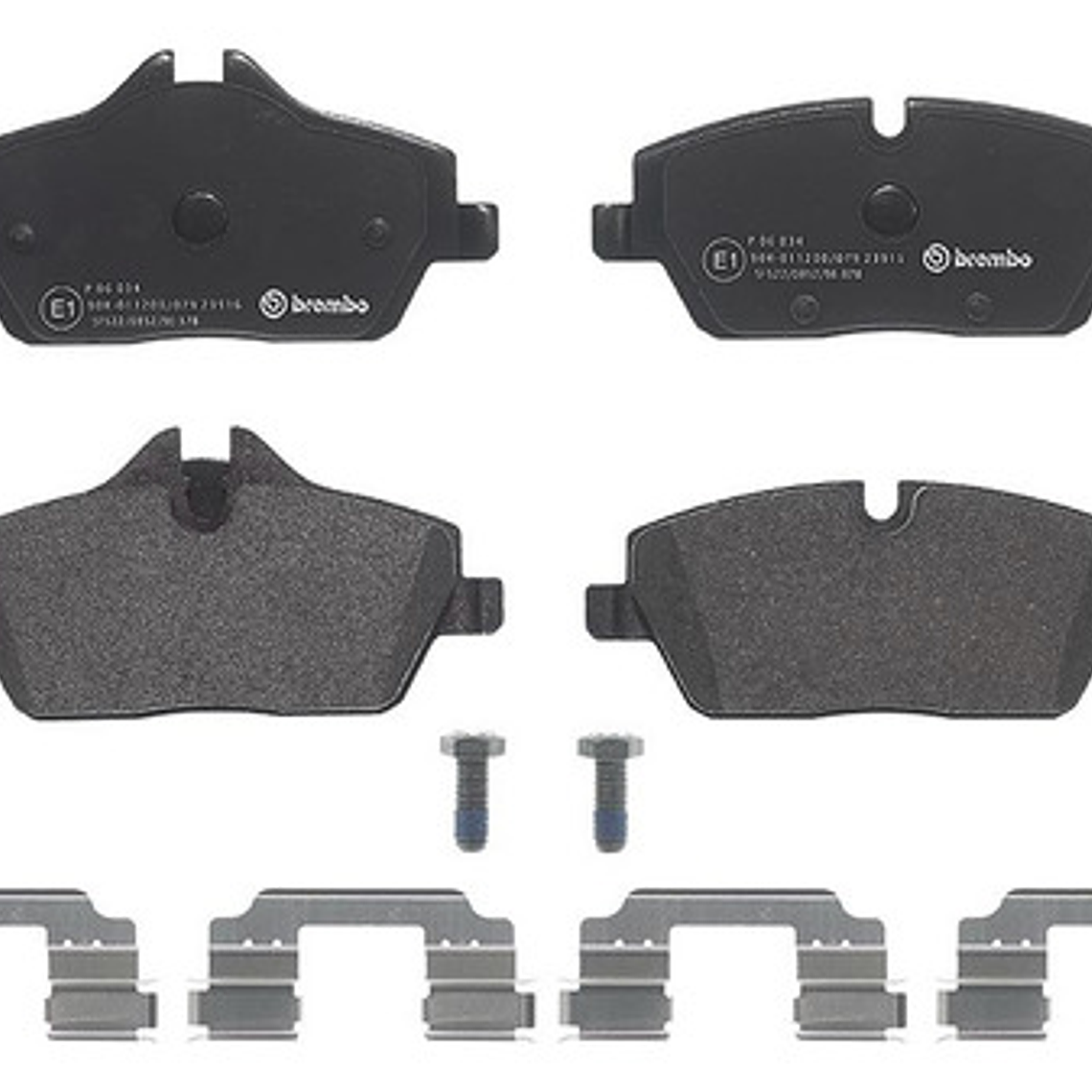 Pastillas De Frenos Delanteras Brembo - Bmw 116i 2004-2010 4