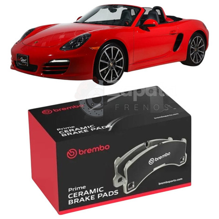 Pastillas Freno Delanteras Brembo Porsche Boxster 2012 + 1