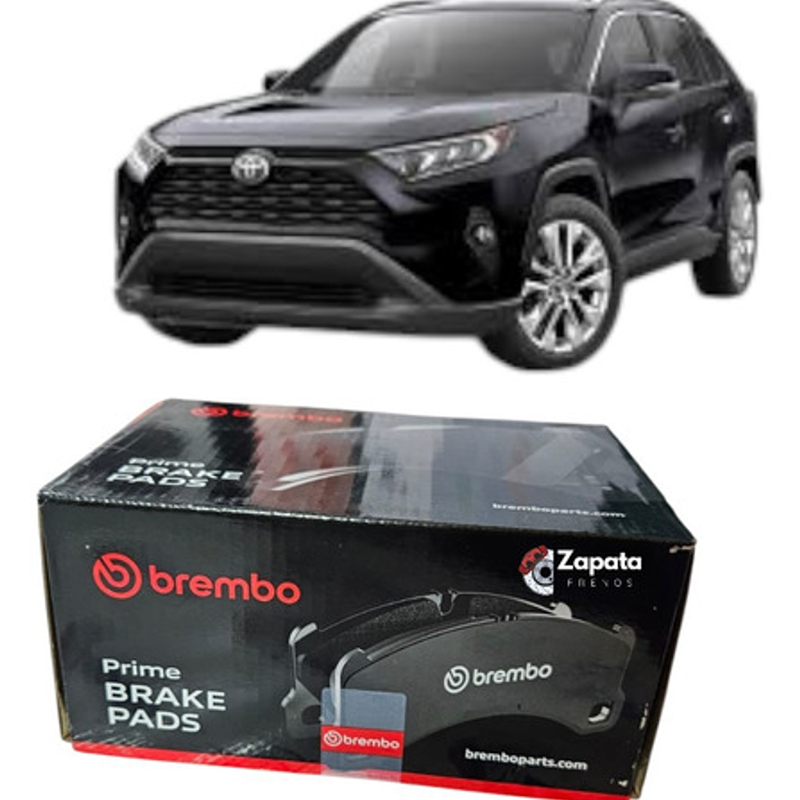 Pastillas Freno Delant + Tras Brembo - Toyota Rav 4 2018 + 1