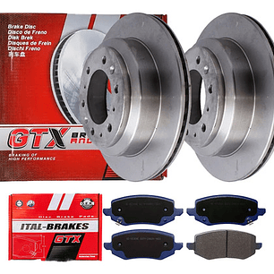 Pastillas Freno Tras Gtx Para Great Wall Poer 2.0 2022 +