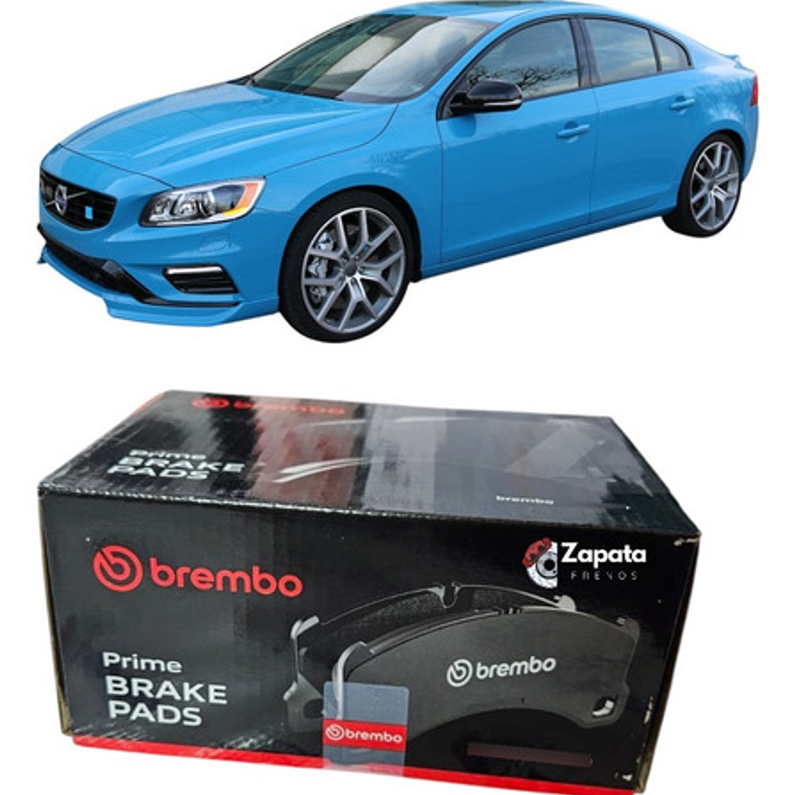 Pastillas Freno Delanteras Brembo Volvo S60 Desde Año 2020 1