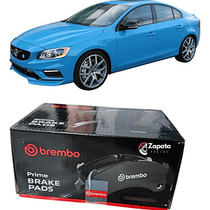 Pastillas Freno Delanteras Brembo Volvo S60 Desde Año 2020