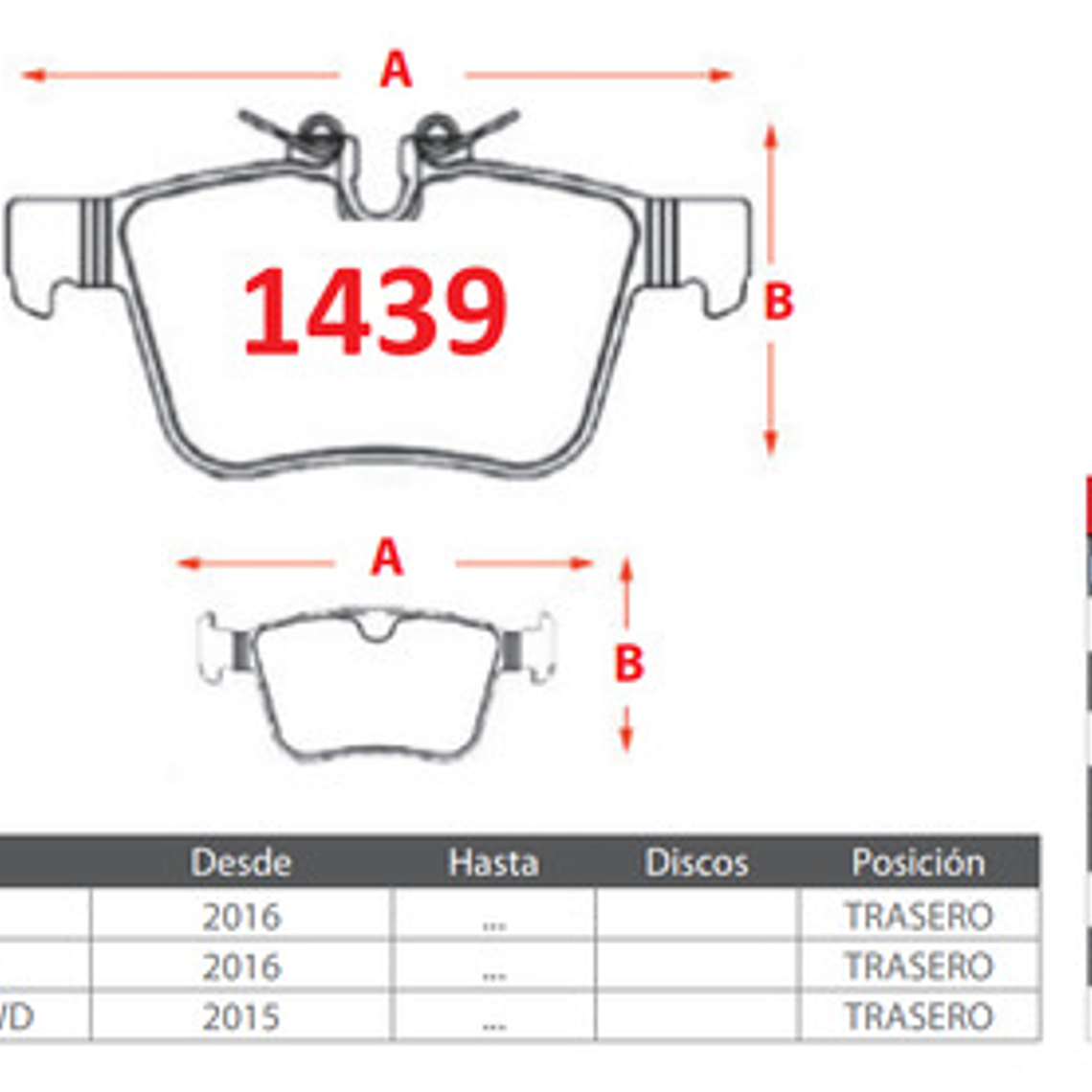 Pastillas Freno Traseras Brembo Volvo S60 Desde Año 2019 4