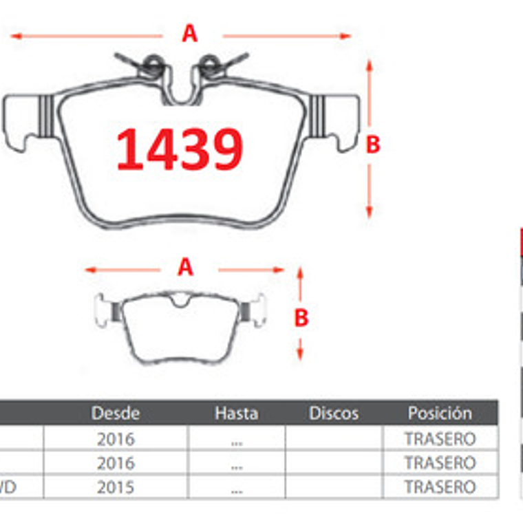 Pastillas Freno Traseras Brembo Volvo S60 Desde Año 2019 4