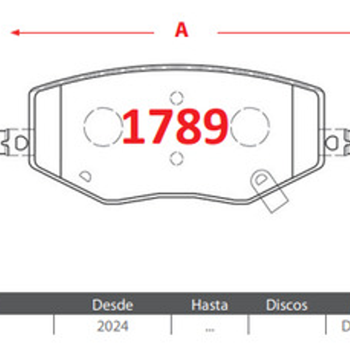 Pastillas Freno Delantera Gtx Ceramica Chevrolet Sail 2024+ 2
