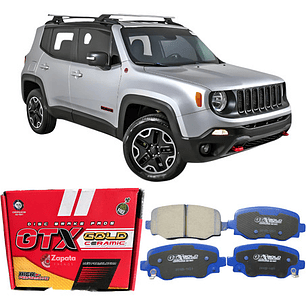 Pastillas De Frenos Traseras Cerámica Jeep Renegade 2016 +