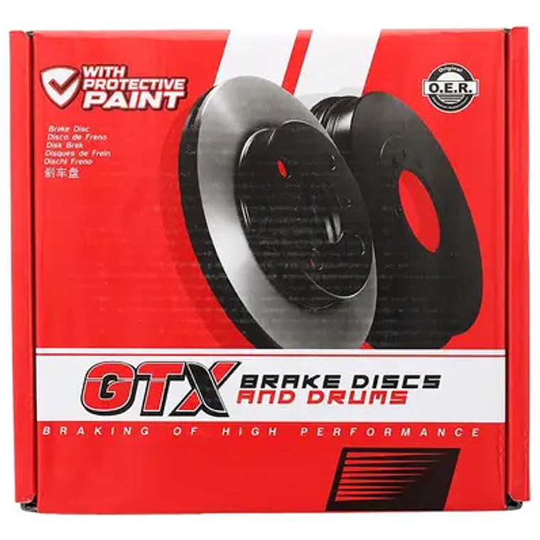 Discos Y Pastillas Gtxc Traseros Mazda 3 2014-2017 Mex. 2