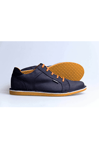 SNEAKERS NEGRO NARANJA