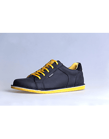 SNEAKERS NEGRO AMARILLA