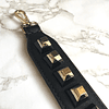 Straps Cartera Negro y piedras