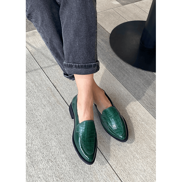 Zapato Isadora verde