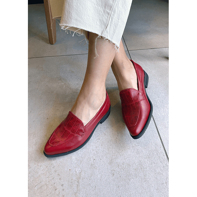 Zapato Isadora rojo