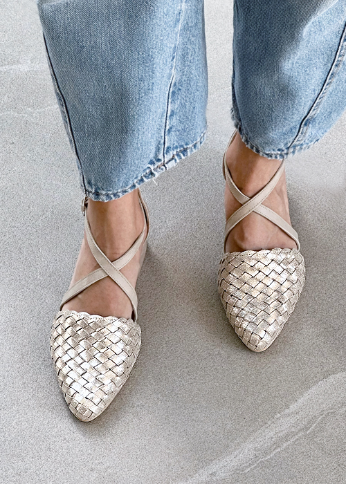 Zapato Ema Dorado