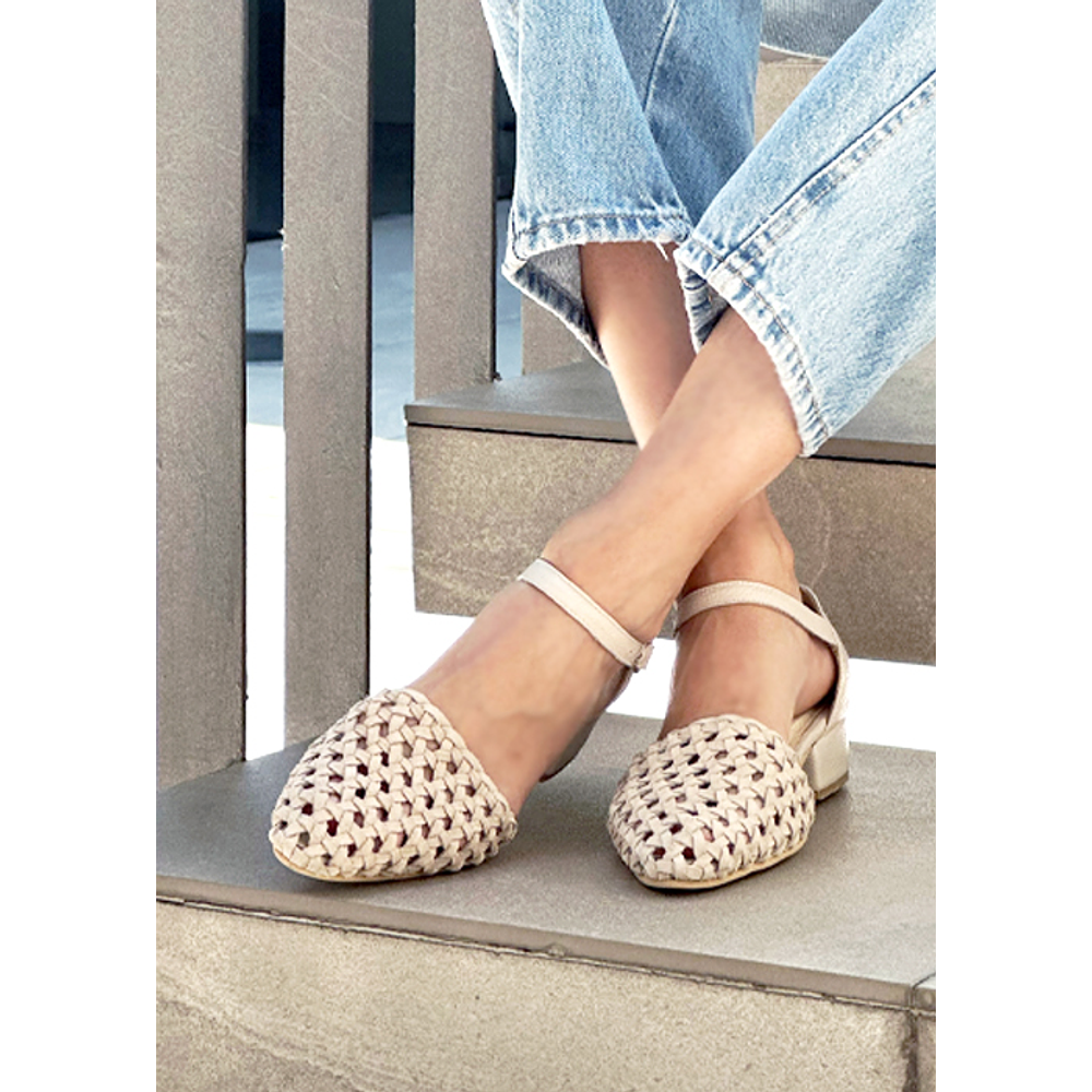 Zapato Renata tejido