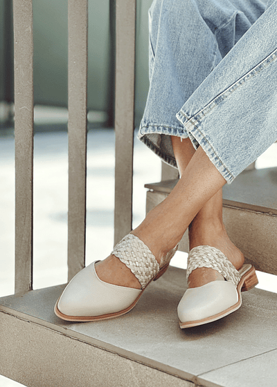 Puntilla Marfil Tejida