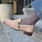 Mocasines taupe