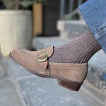 Mocasines taupe