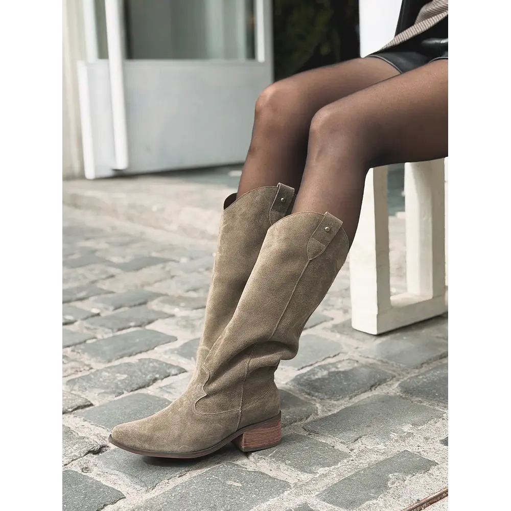 Bota Lourdes Taupe 