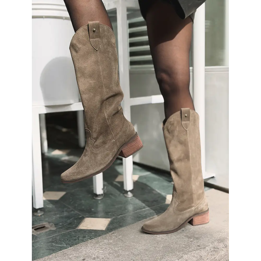 Bota Lourdes Taupe 
