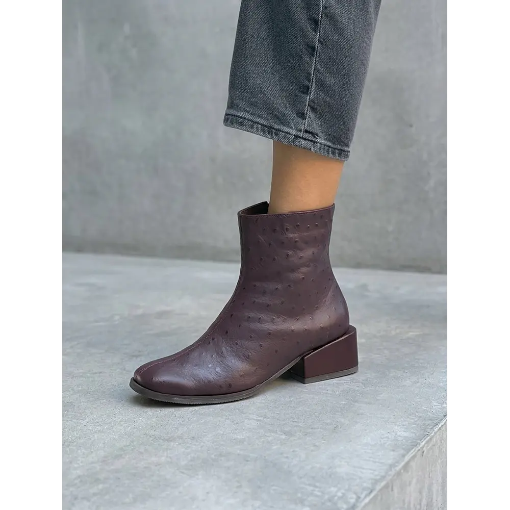Botín Madison burgundy