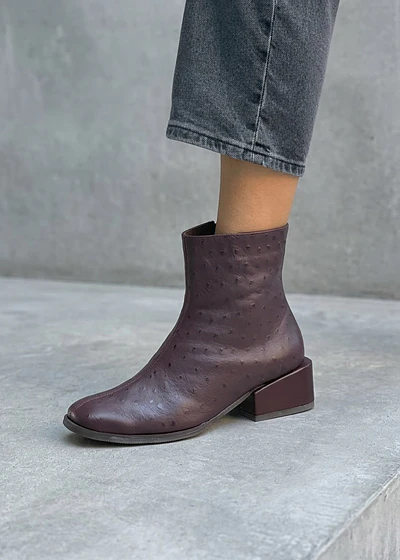 Botín Madison burgundy