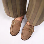 Mocasines taupe
