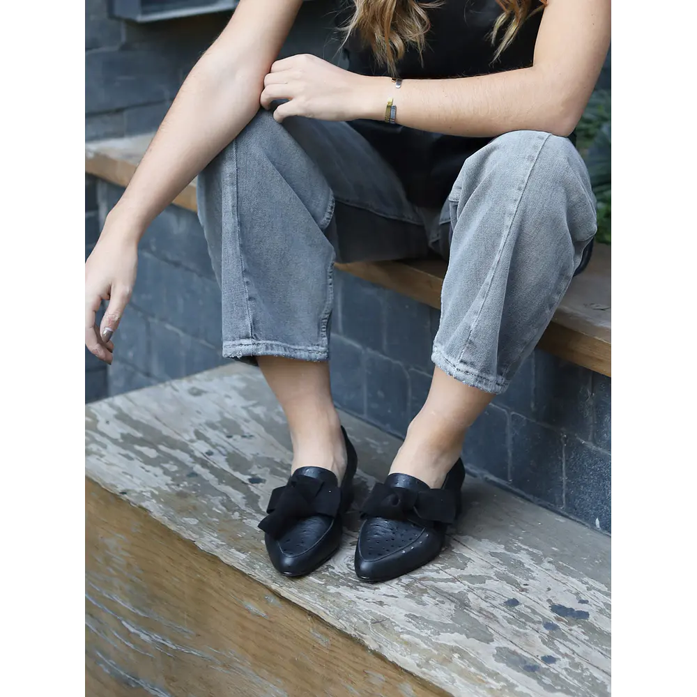 Mocasín Isabella Negro