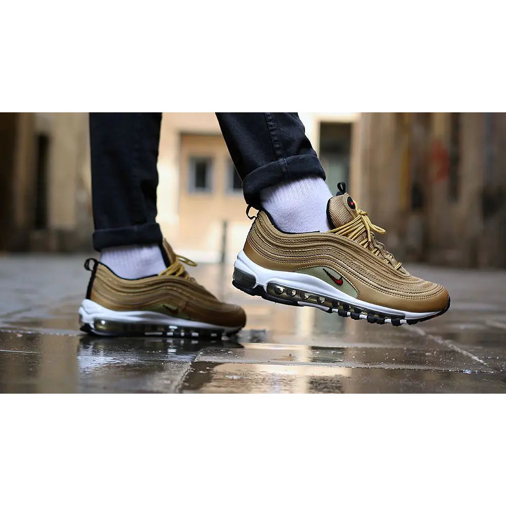 NIKE AIR MAX 97 METALLIC GOLD