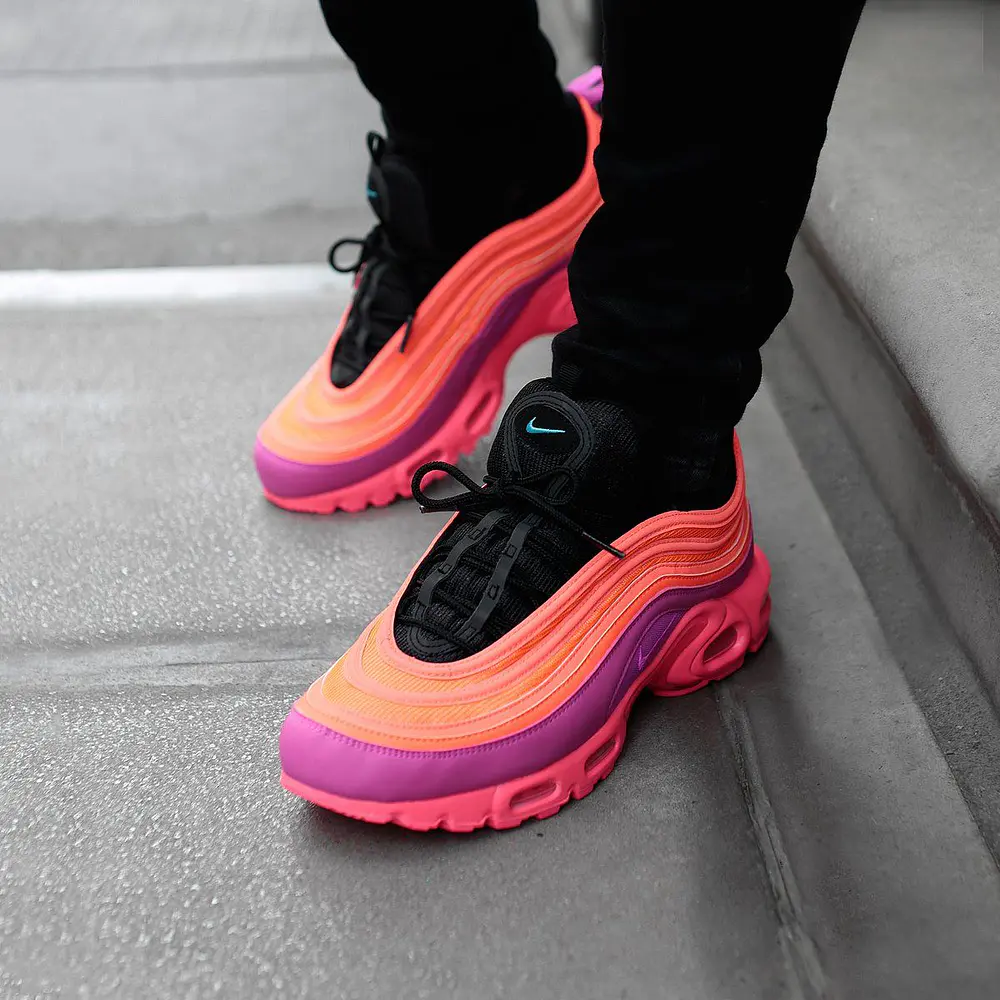 NIKE AIR MAX PLUS 97 RACER PINK MAGENTA