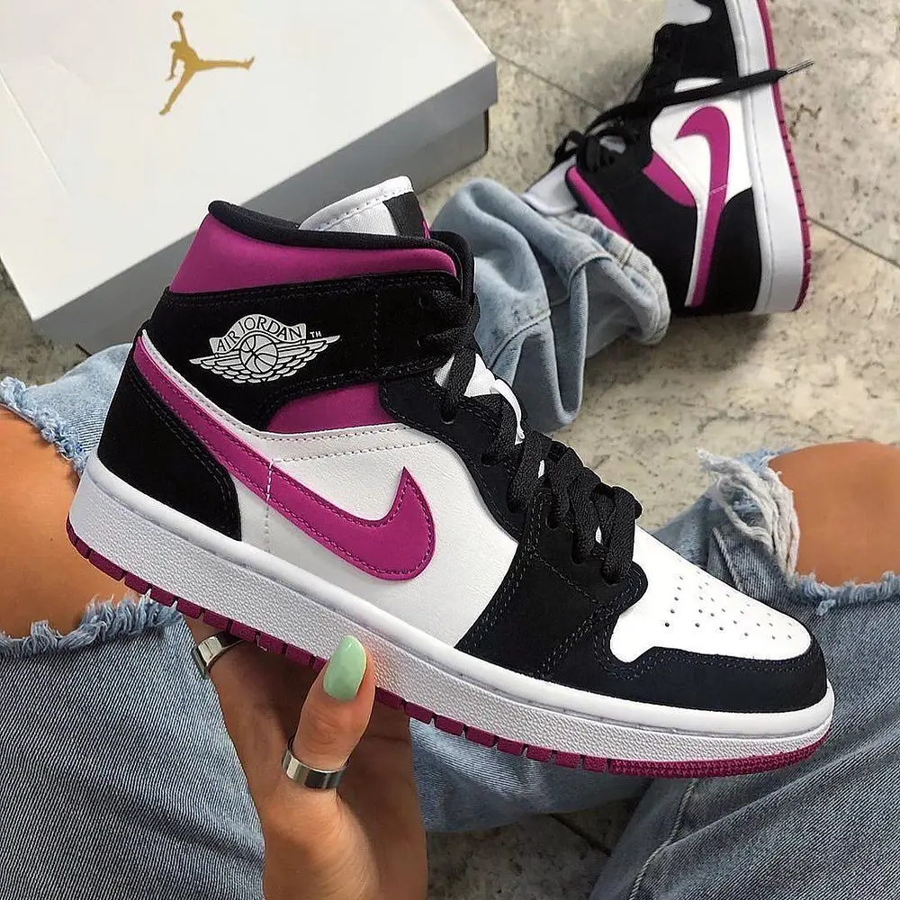 JORDAN RETRO 1 MID MAGENTA